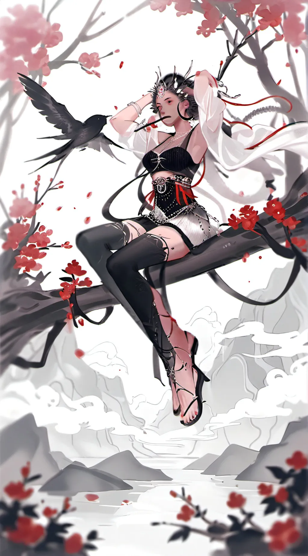 ai character: Mha-car crash background