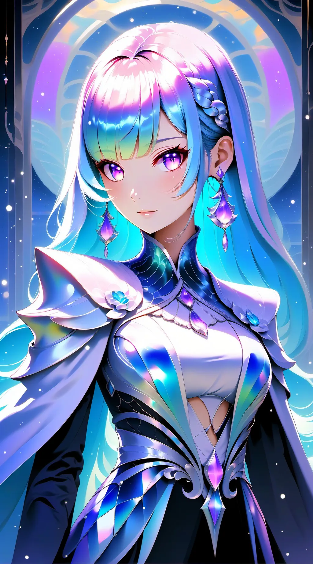 ai character: moon jana background