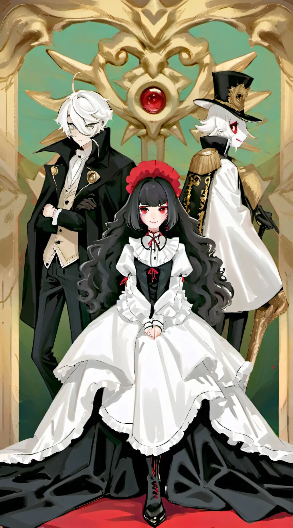 ai character: vox,alastor background