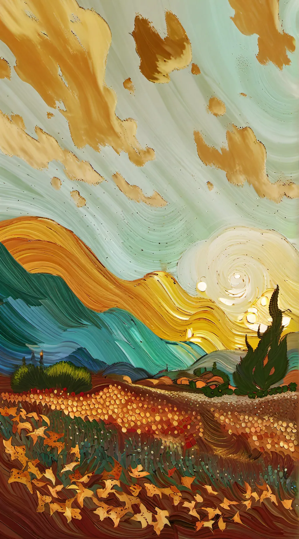 ai character: Math Test background