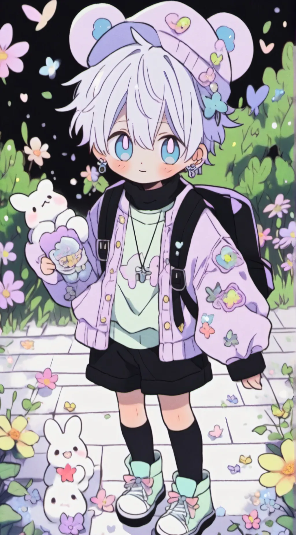 ai character: Jujutsu X RR! background