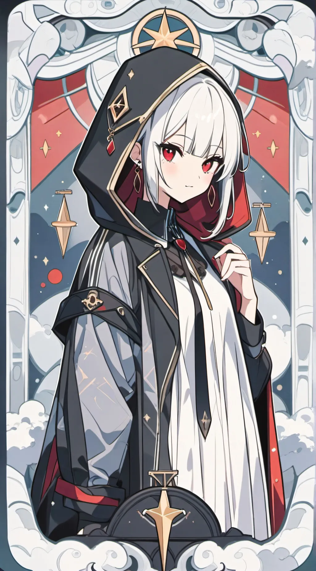 ai character: Shi  background