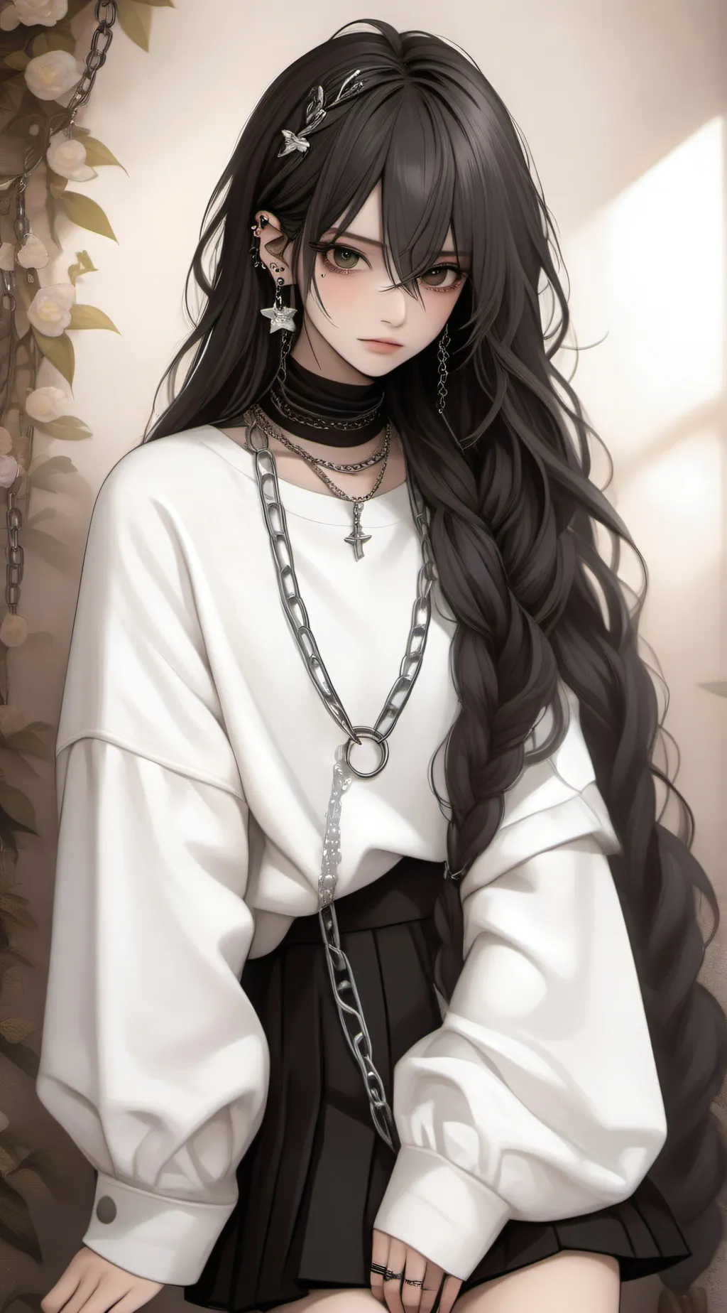 ai character: nekio  background