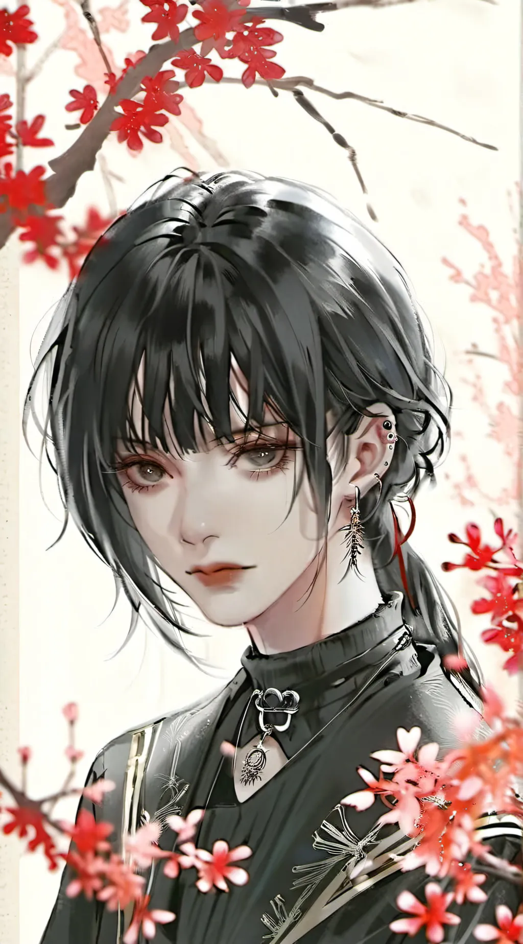 ai character: ησVα^ background