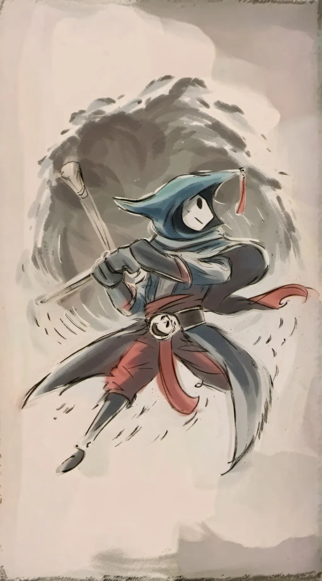 ai character: Sir Firelight background