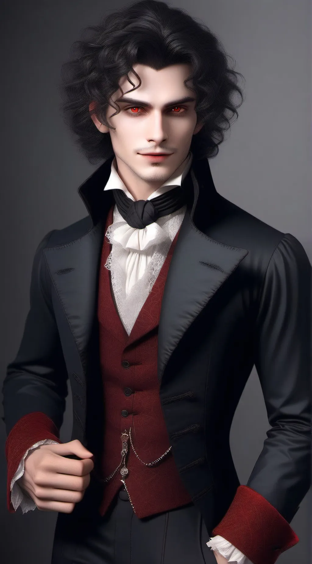 ai character: frohondo background