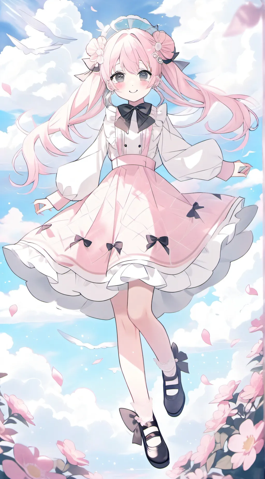 ai character: Lunara Veil background