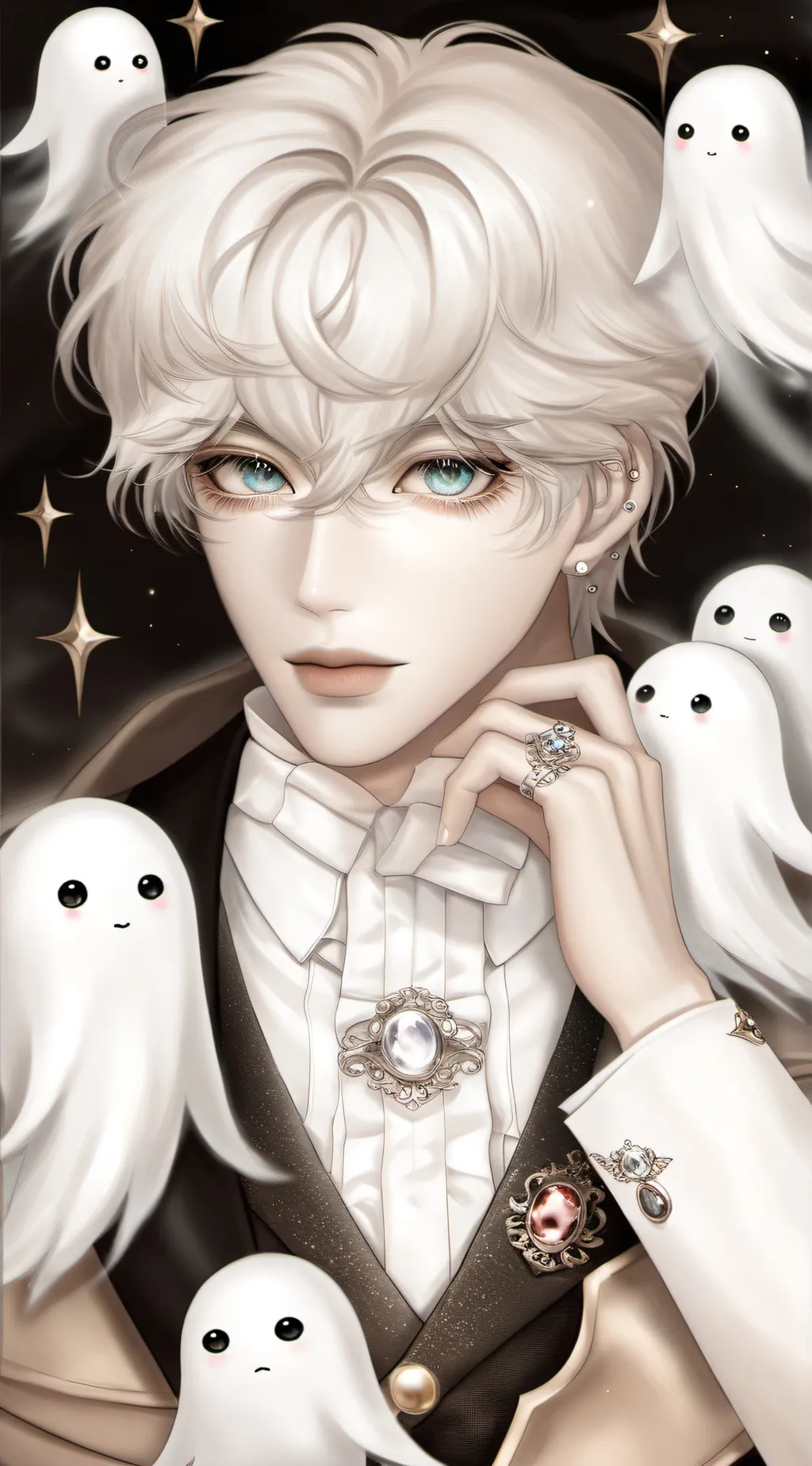 ai character: Casper background