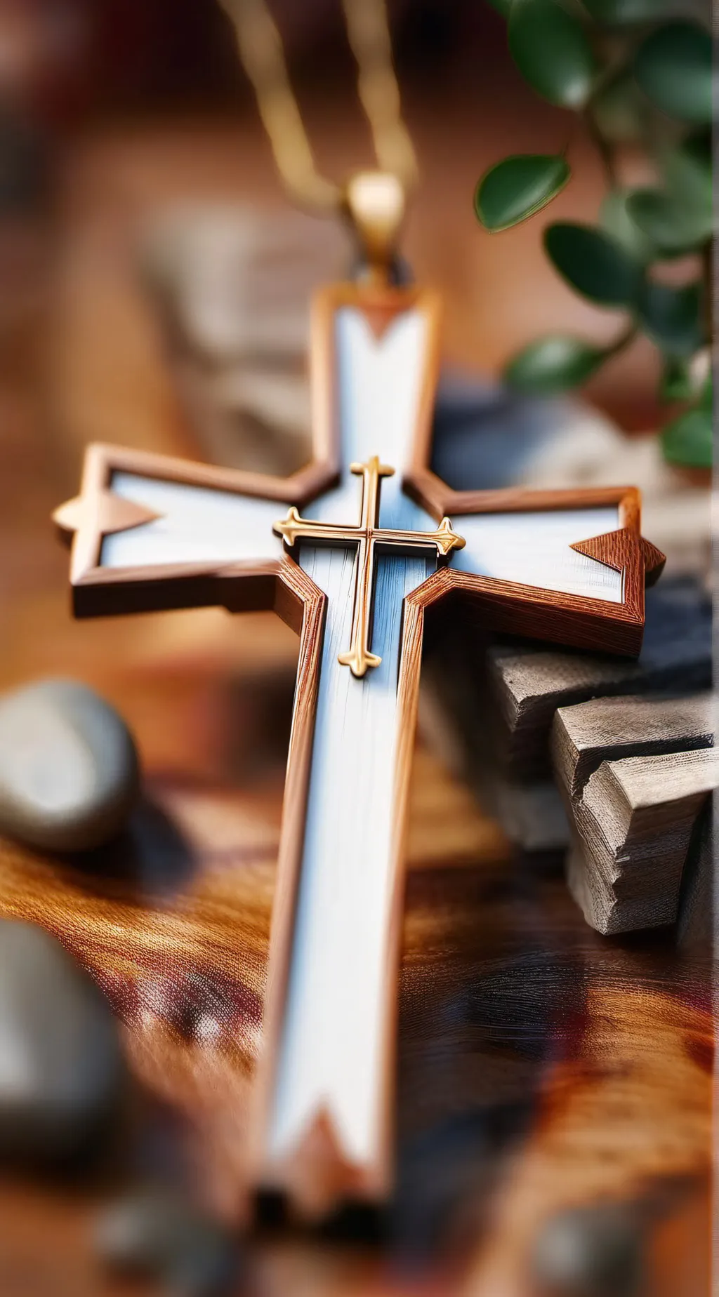 ai character: Holy Cross background