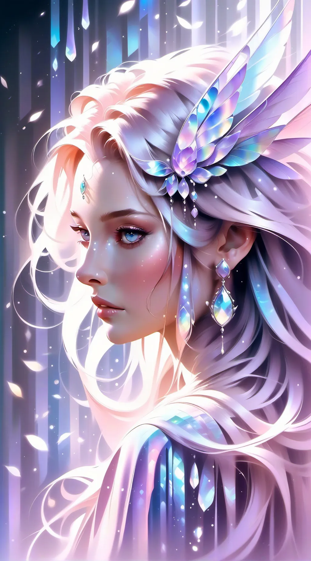 ai character: Evangeline Fairian background