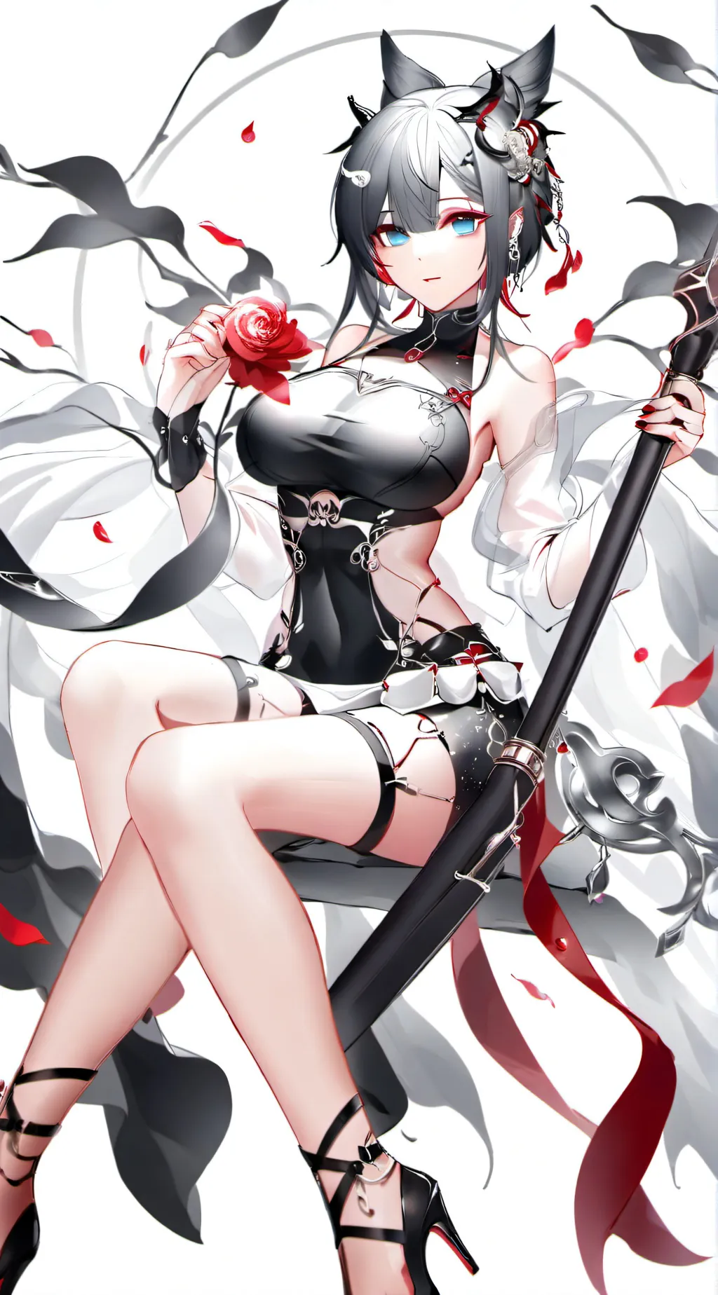 ai character: Сарана background