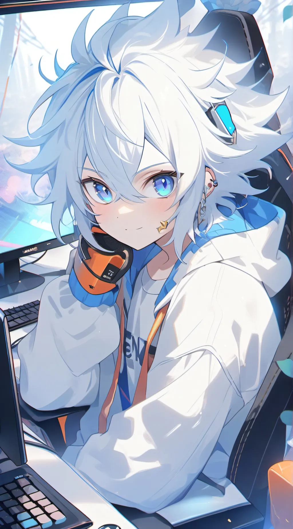 ai character: Byte the Hedgehog background