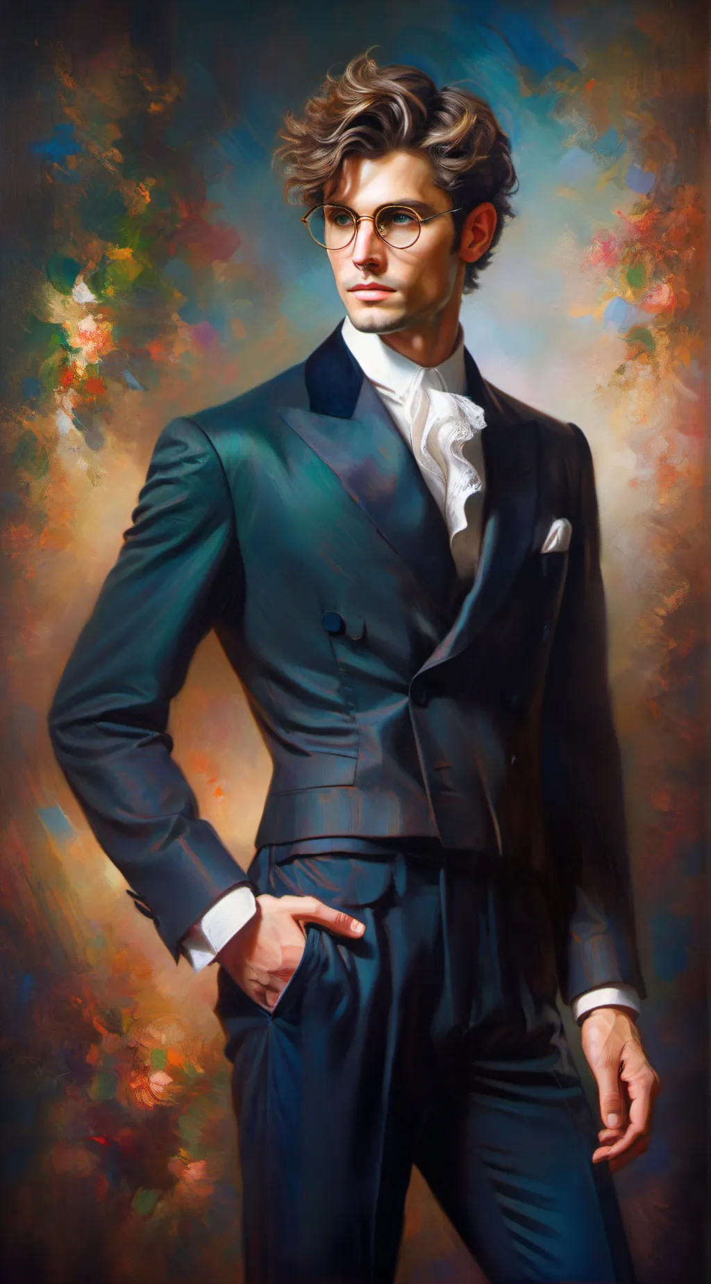 ai character: Alexander Law background