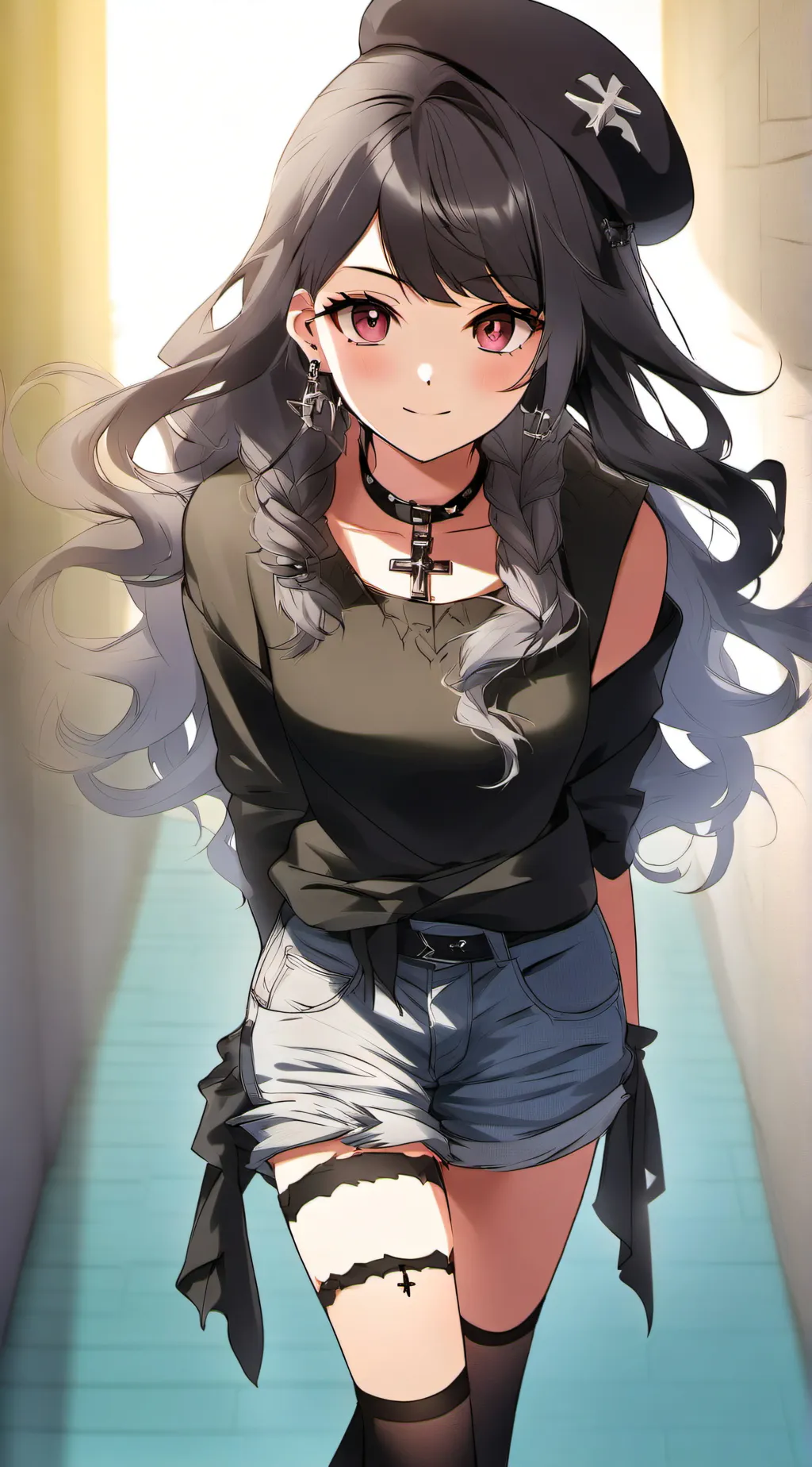 ai character: Flora background