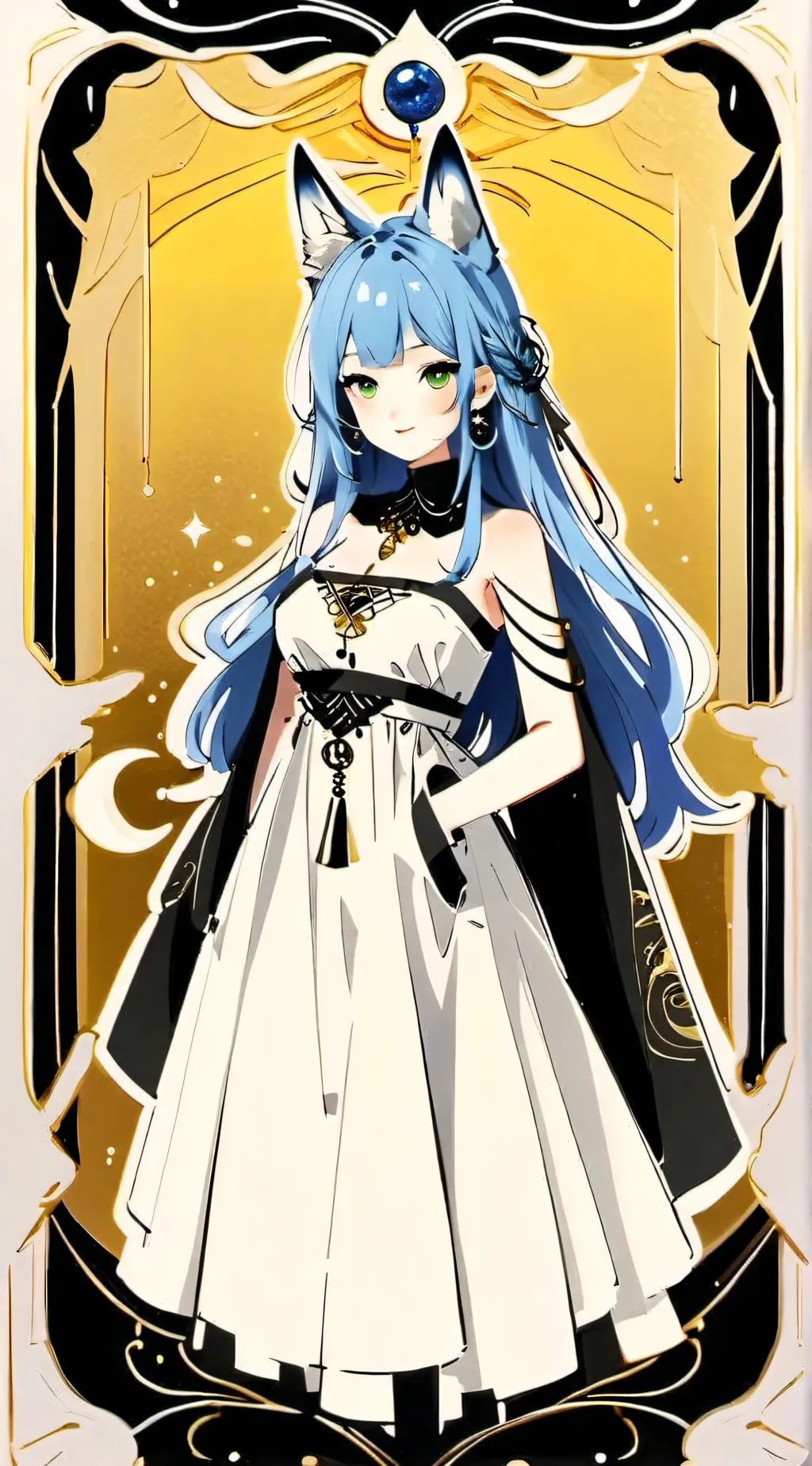 ai character: karma background