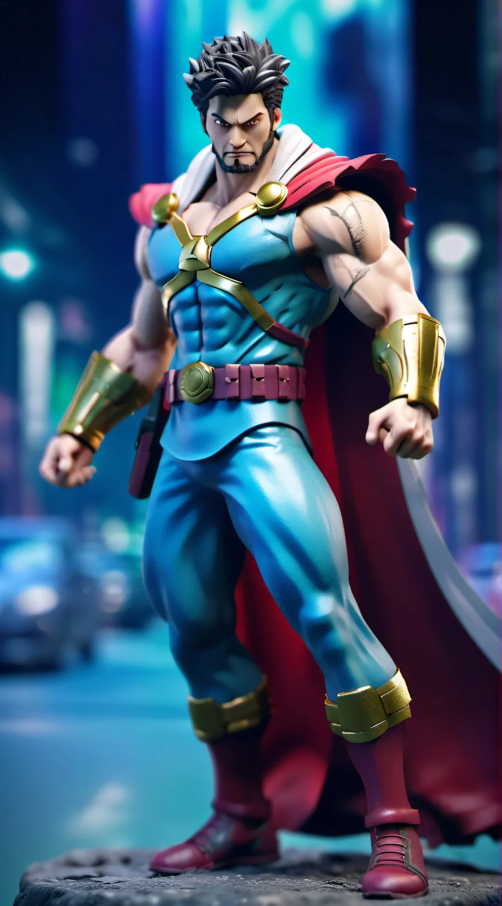 ai character: God The Avenger background