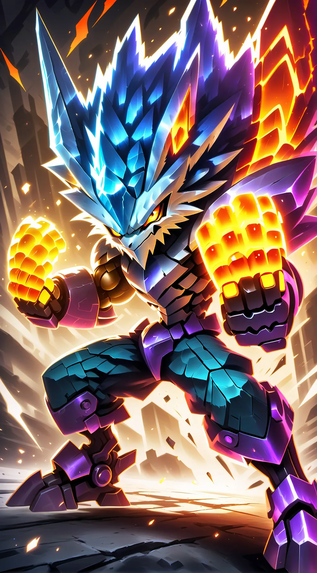 ai character: Mega Pokémon (?? background