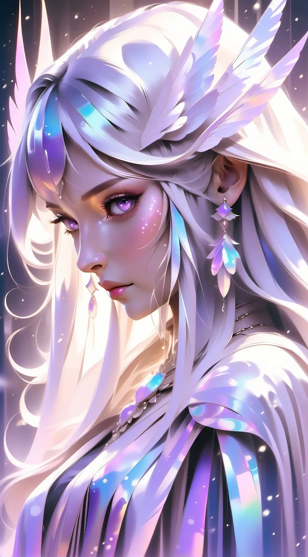 ai character: Lily background