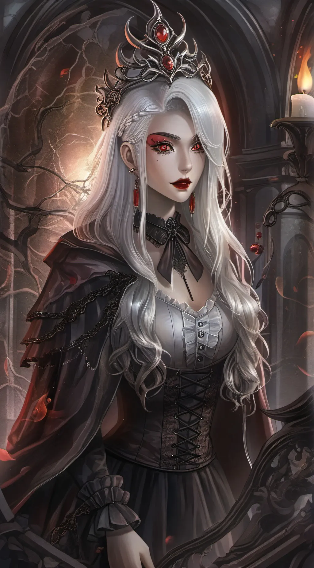 ai character: Serena background