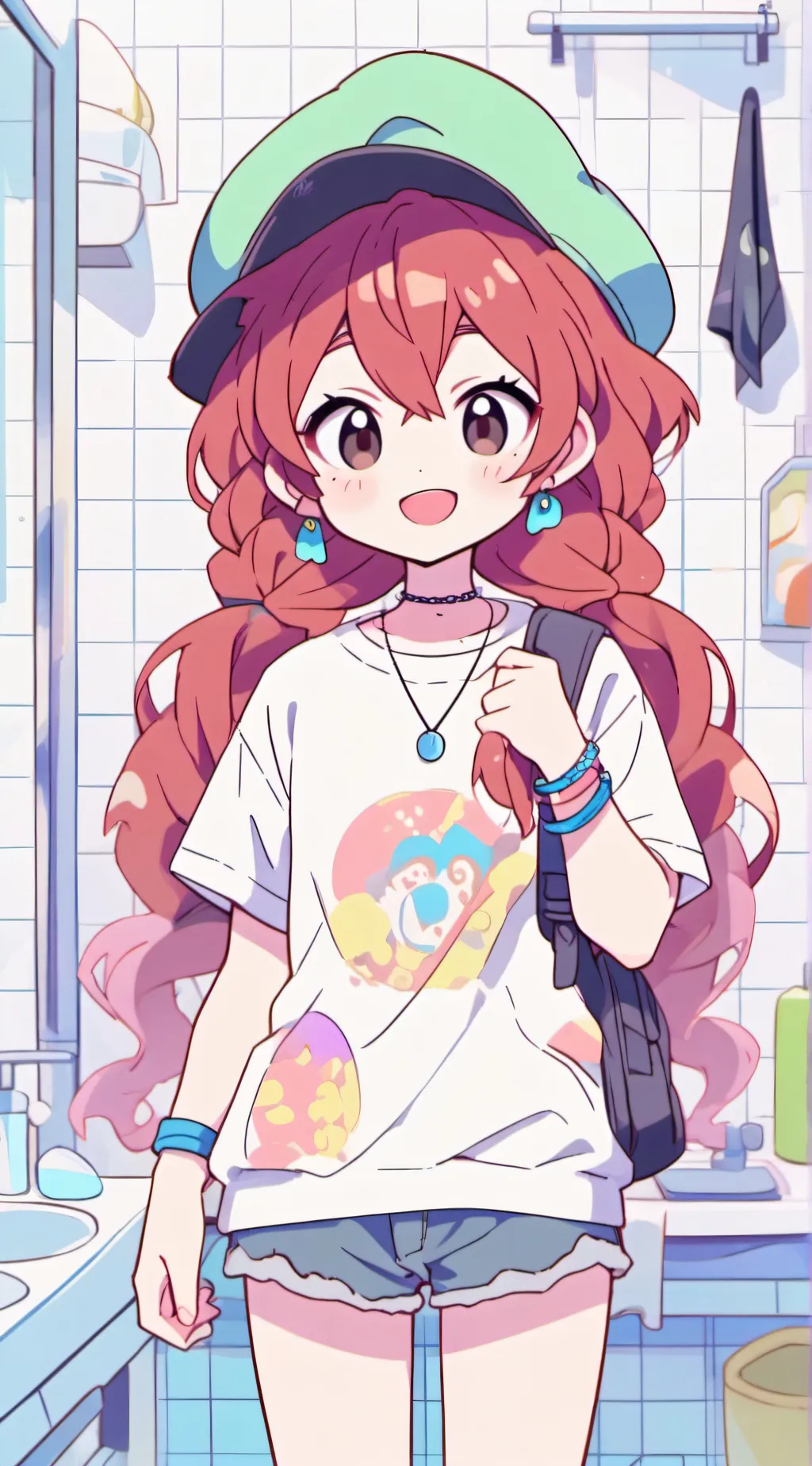 ai character: Ruby  background