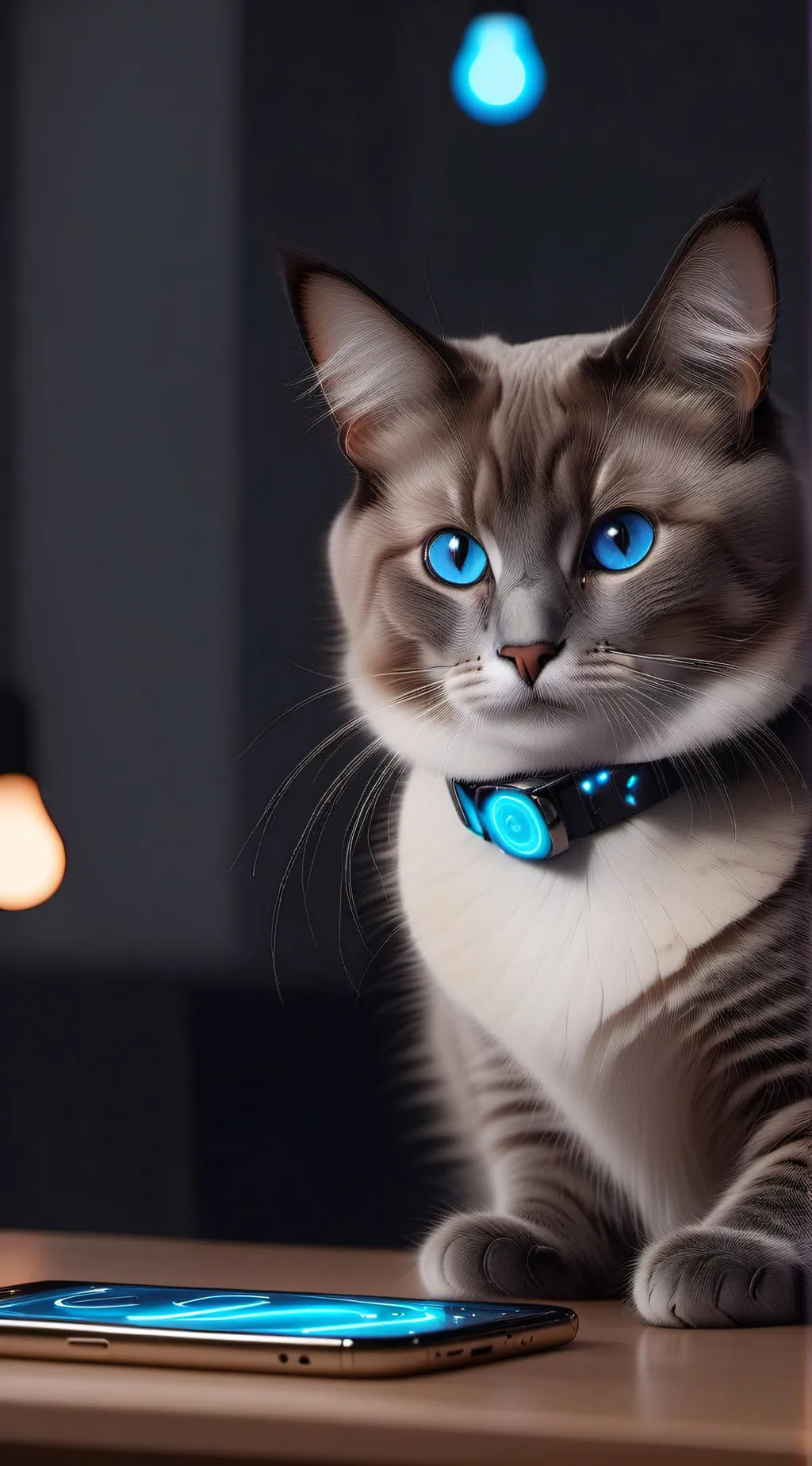 ai character: BitByte background