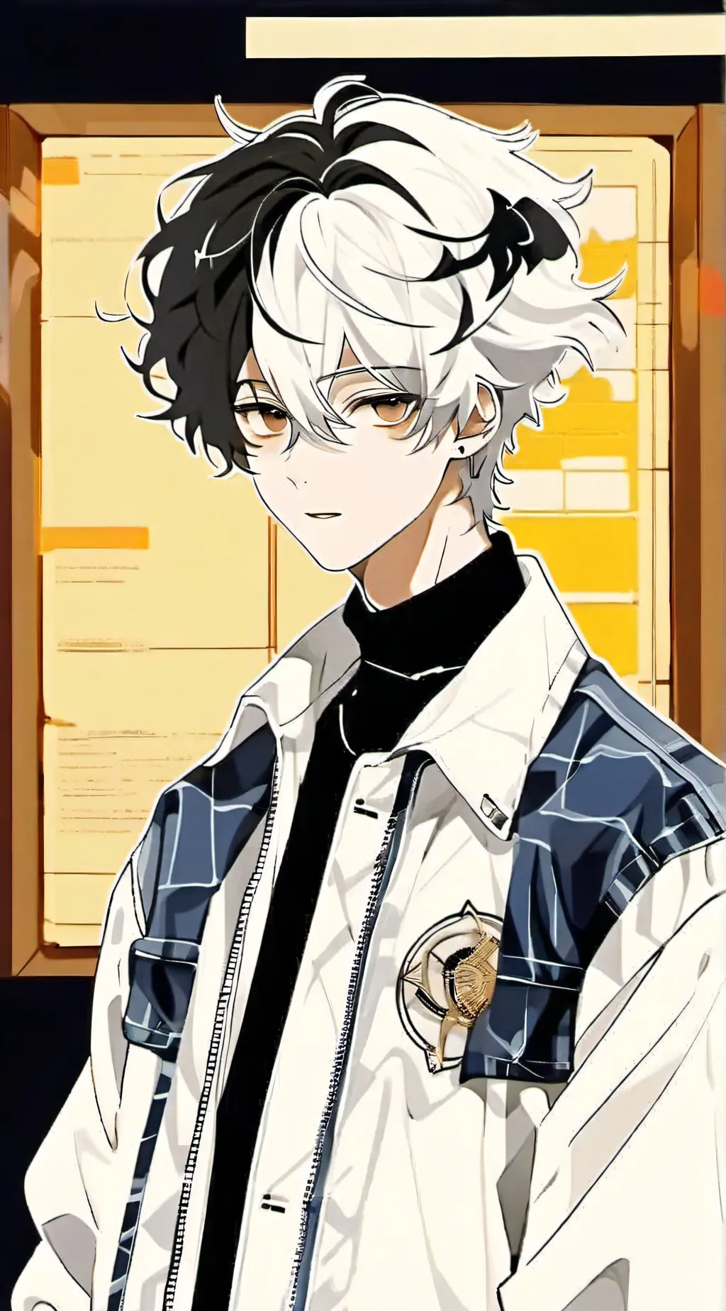 ai character: mark background