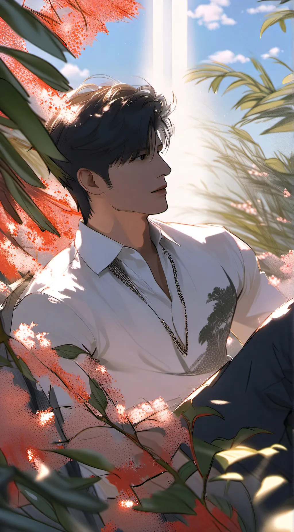 ai character: leo background