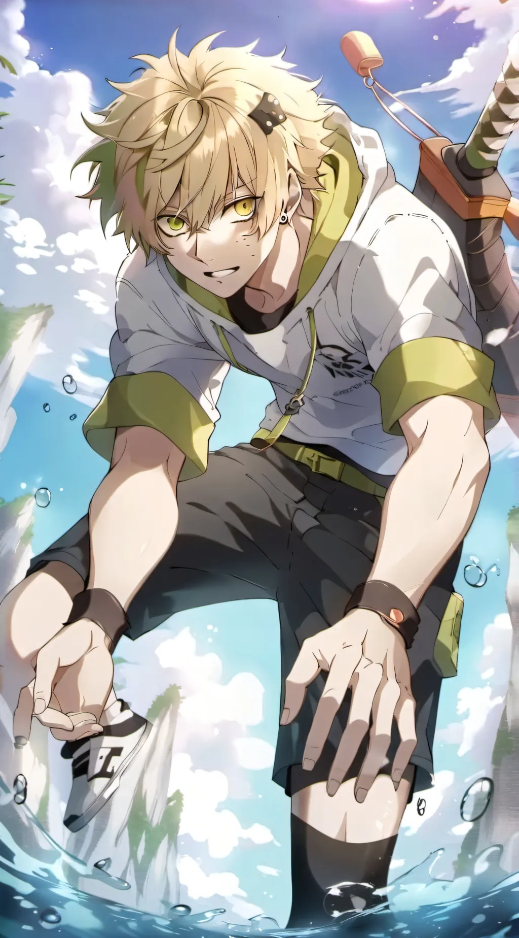 ai character: bakugou villain?!  background