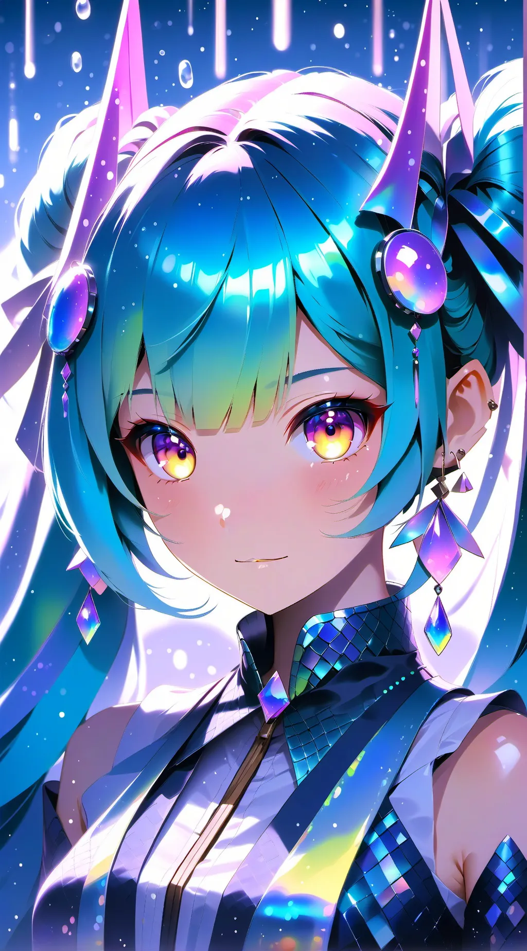 ai character: Miku gang background