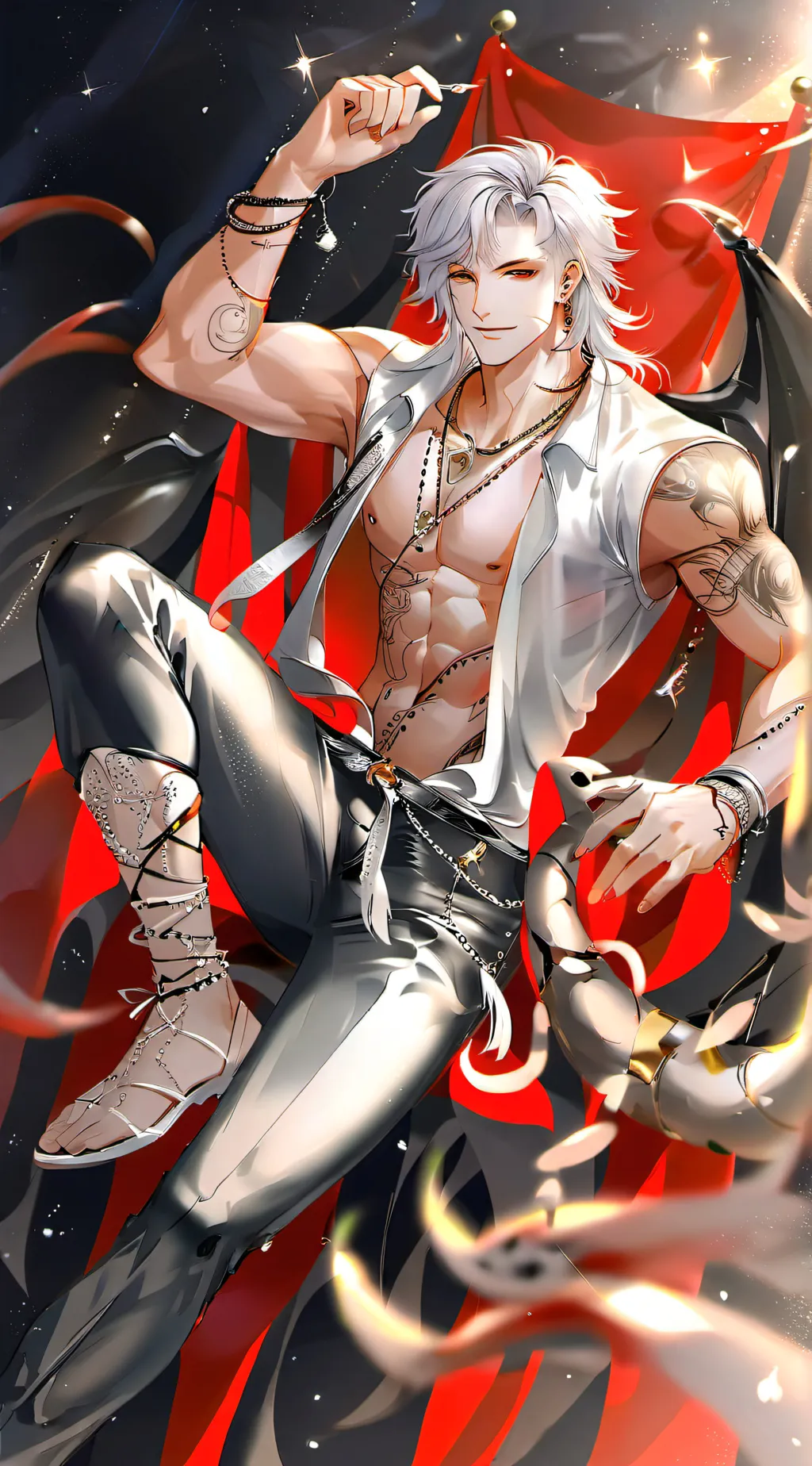 ai character: Damian background