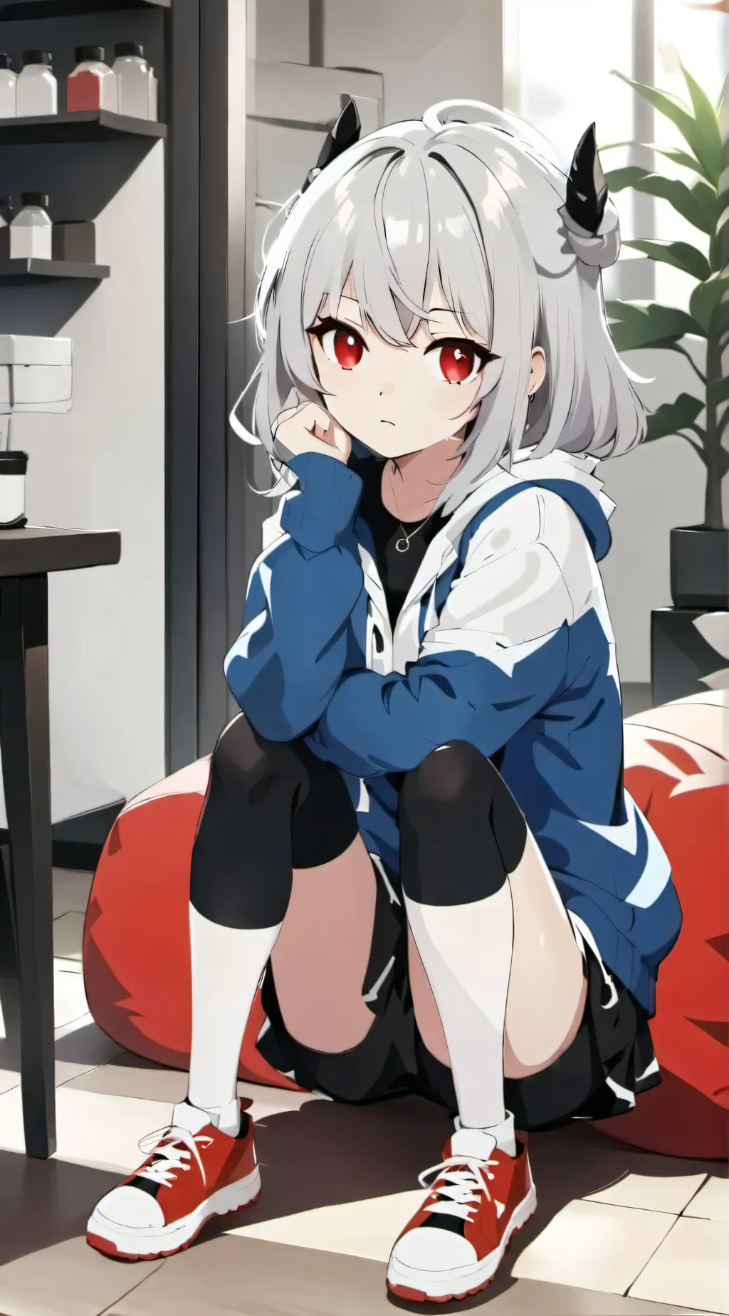 ai character: Raven background