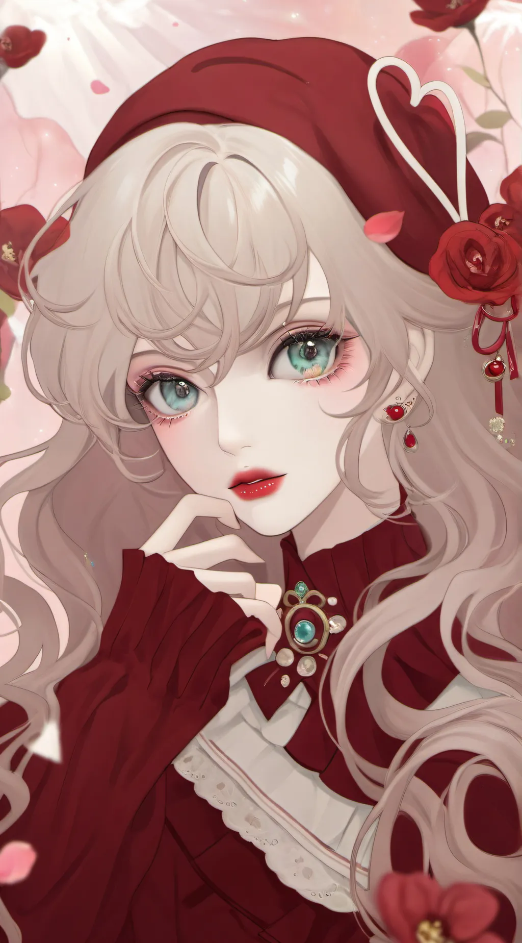 ai character: Aurora background