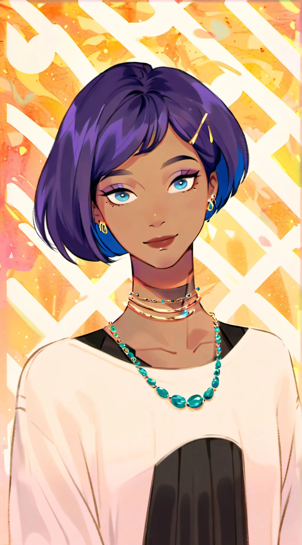 ai character: Joy background