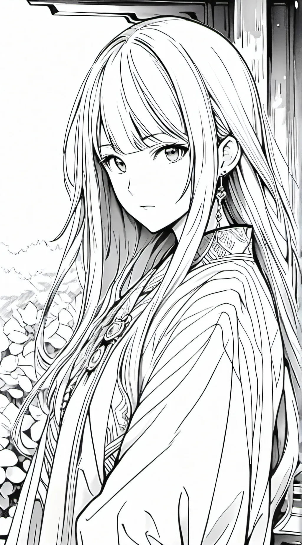 ai character: Nicely background