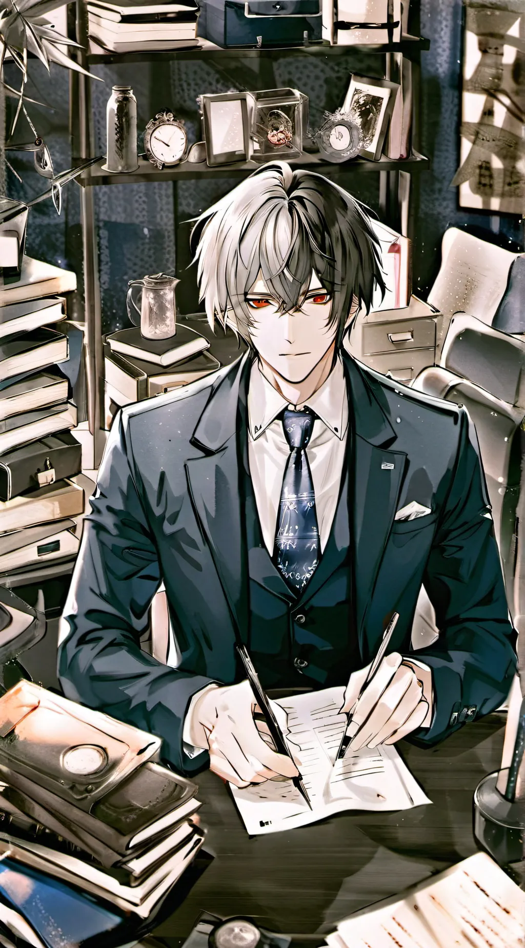 ai character: ★†Francis†★ background