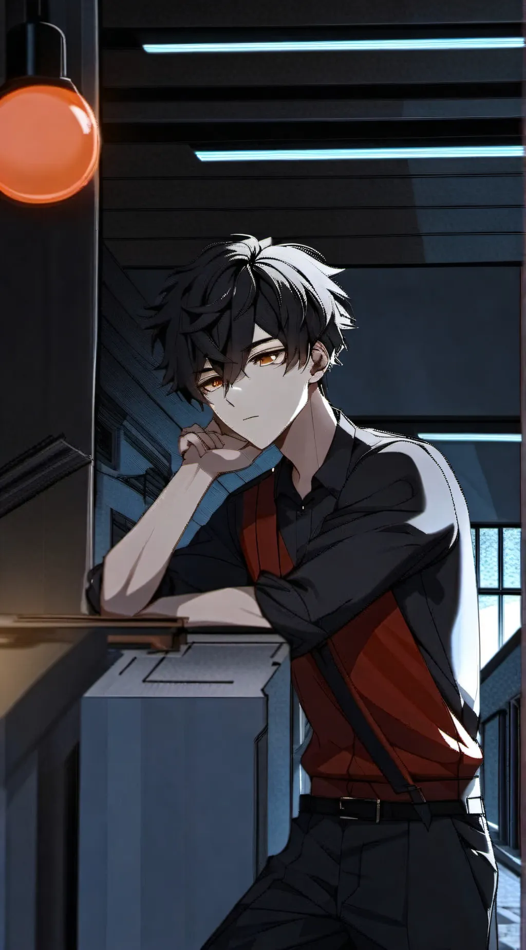 ai character: Bryan🍔 background