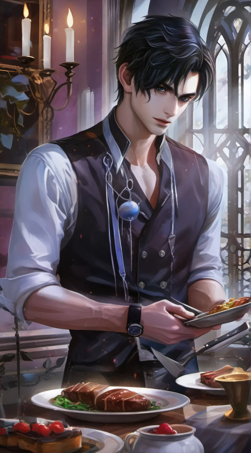 ai character: Ezra background