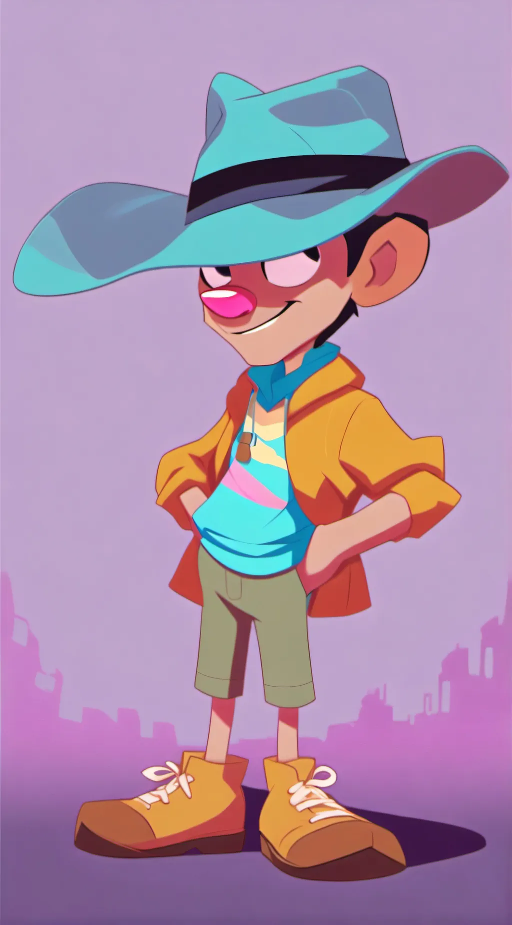 ai character: Hybrid rule background