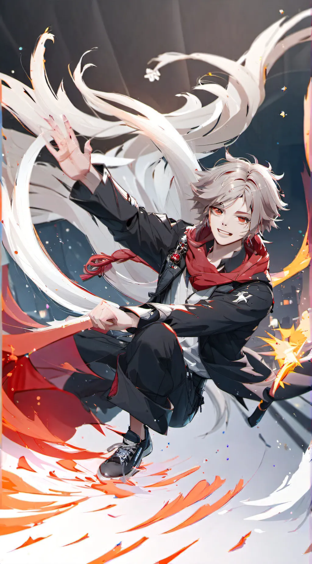 ai character: Q background