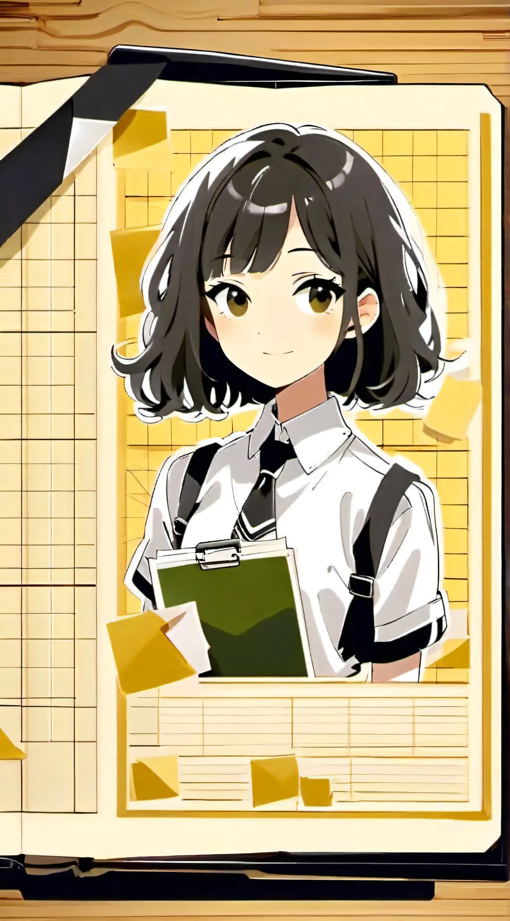 ai character: New teacher Mha background