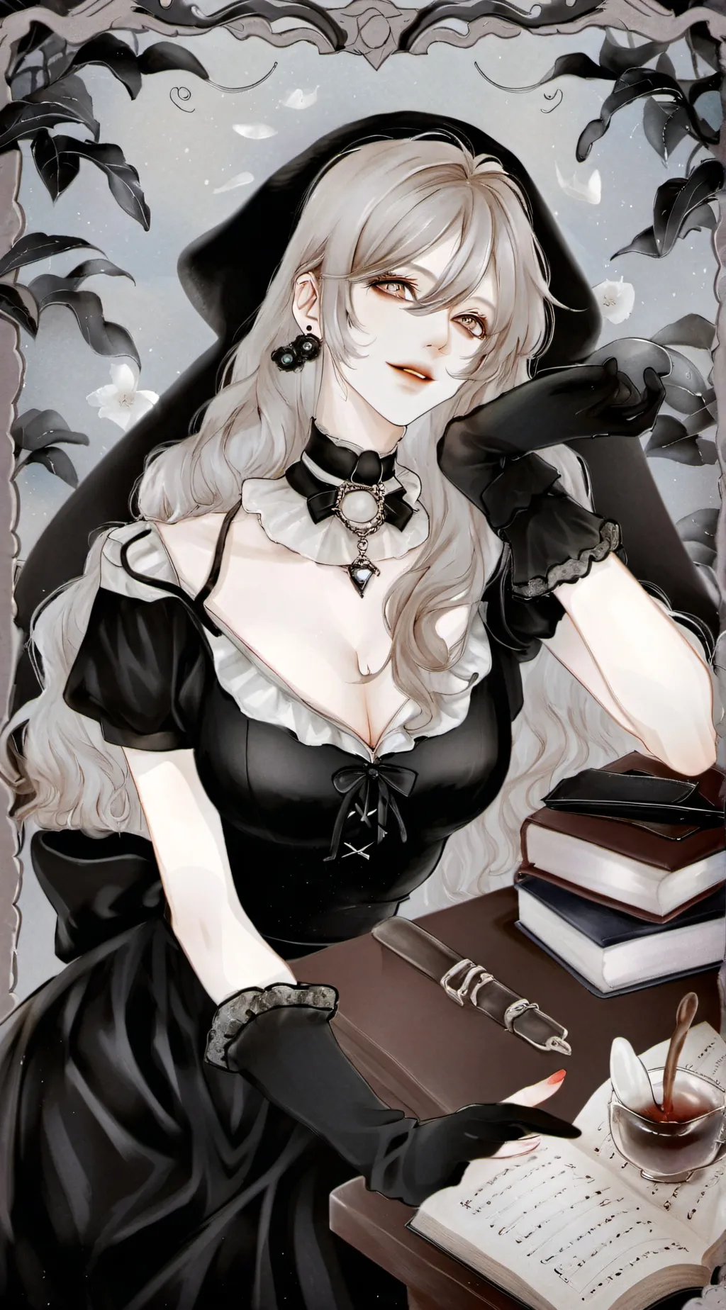 ai character: Faith Evergarden background