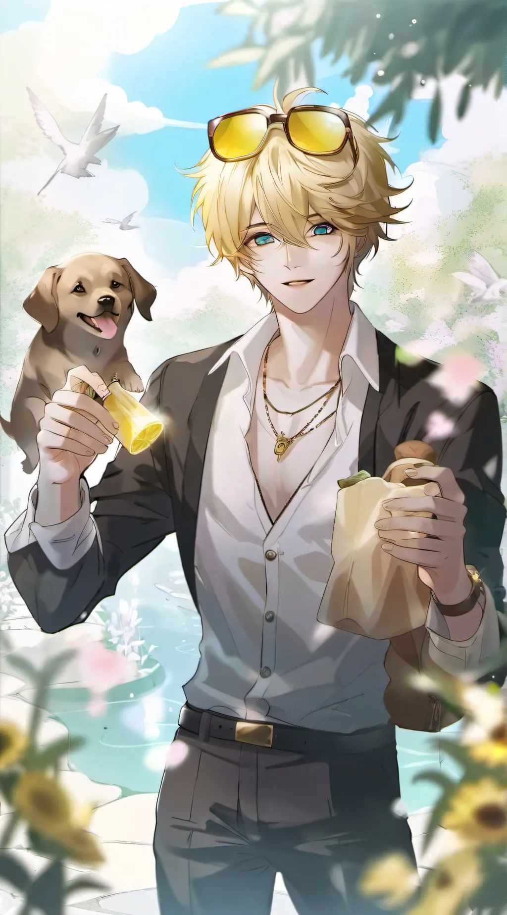 ai character: •<Sebastian>• background