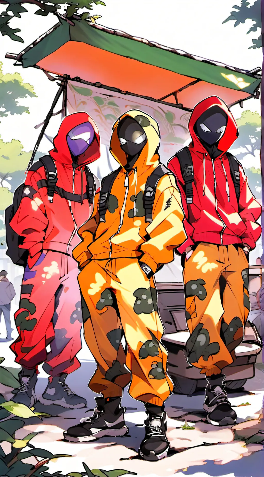 ai character: TMNT 2012 background