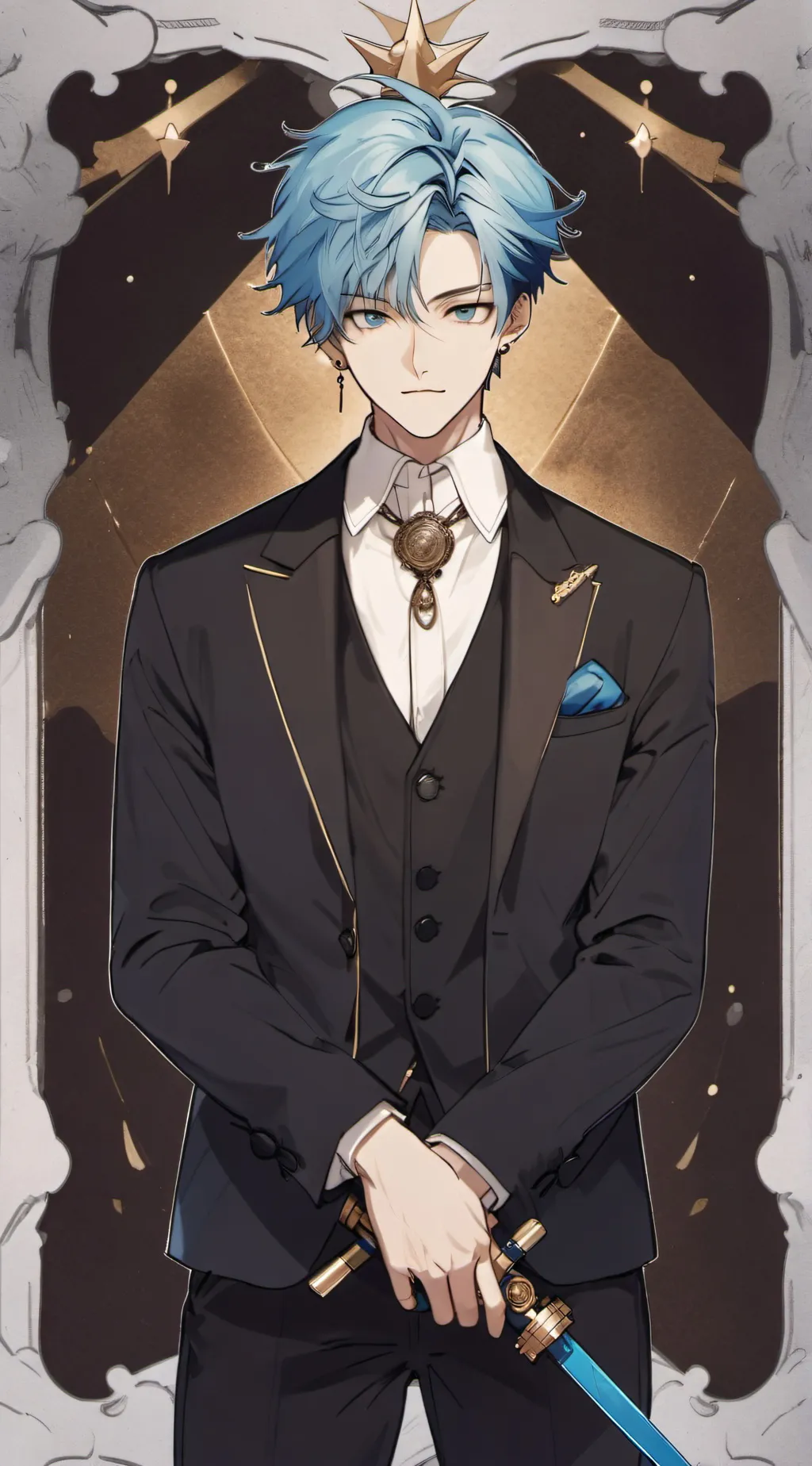 ai character: Valt aoi(indo)🇮🇩 background