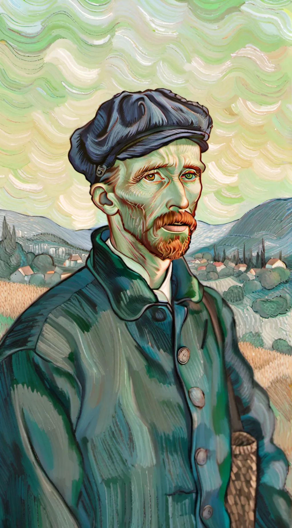 ai character: horror  background