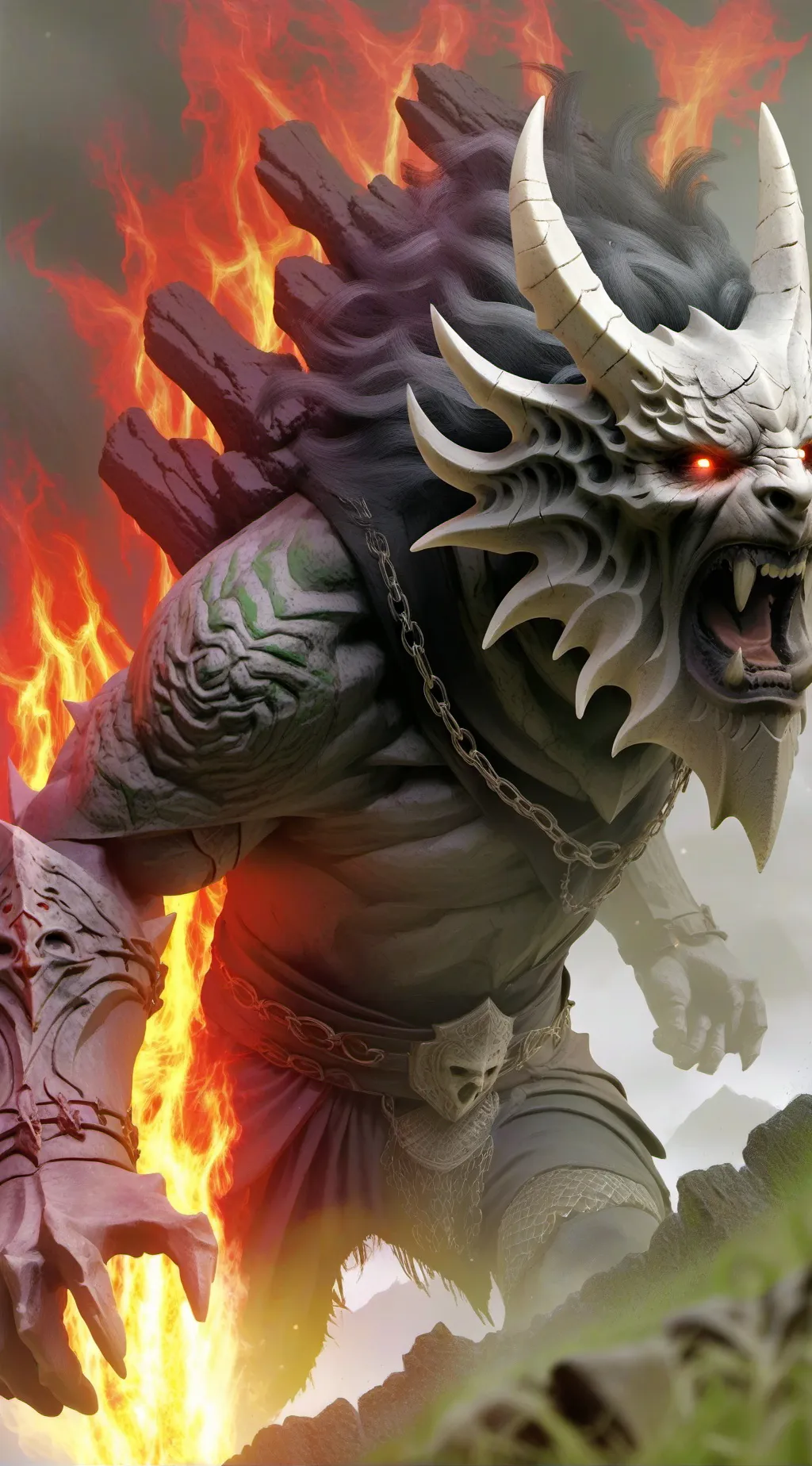 ai character: the king background