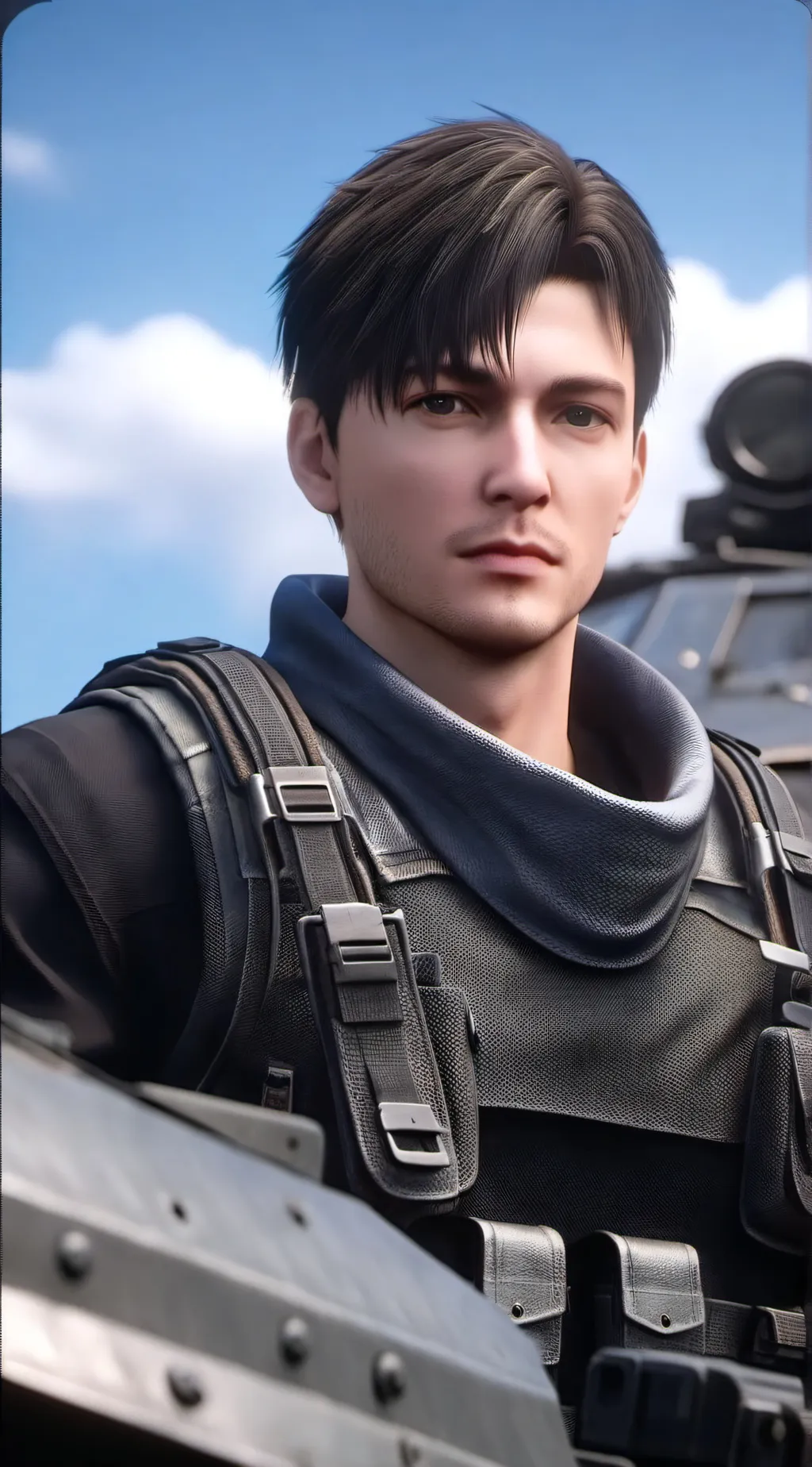 ai character: Titan tank man 2.0 background