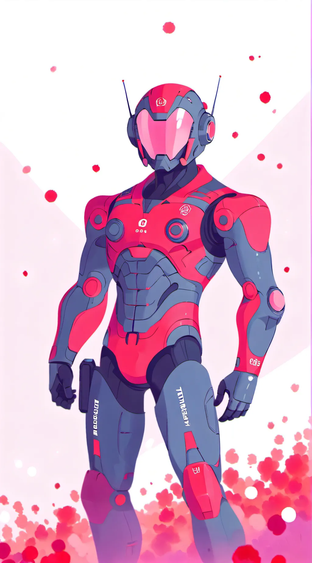 ai character: junkbot recroom background