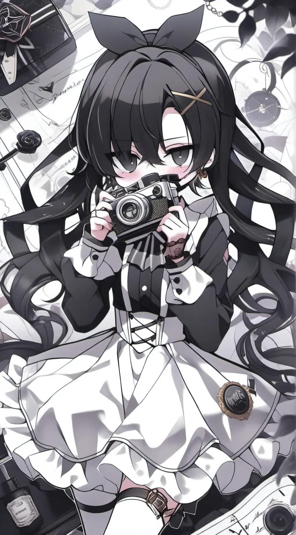 ai character: shadow background