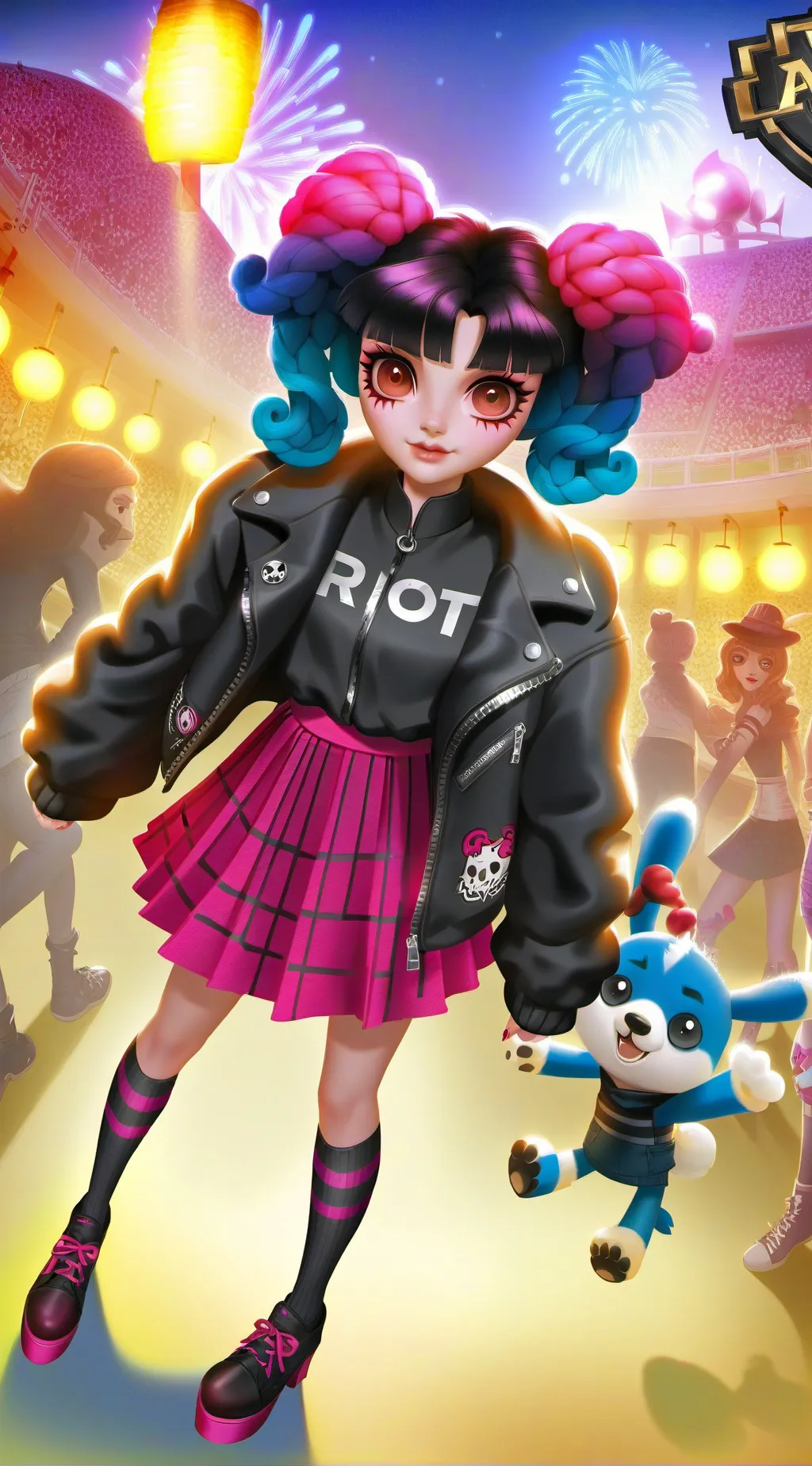 ai character: pick me emily background